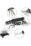 Portable bicycle repair tool kit, 16-in-1 multi-tool with tire lever and hex wrench, suitable for road and mountain bike maintenance, 27 pieces. - 2
