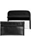 Two-piece zippered fireproof document bag set, fireproof design, suitable for storing documents and cash. - 2