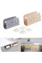 Two-piece sponge holder, sponge suction cup clip, kitchen sink storage rack with suction cup, hanging basket, dish soap holder, liquid drip tray - 4