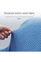 Elastic curved backrest chair cover with armrests, universal design, for restaurants, offices, and bar stools - 2