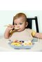 set of two children's plates, with suction cups, made of stainless steel, non-slip, BPA-free - 5