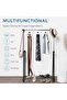 Belt rack, 2-pack, 360° rotating, can hold up to 48 belts, saving space. - 2