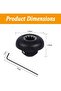 4-Piece Mixer Replacement Parts Drive Sleeve Kit - Metal Bottom Sleeve Kit - 3