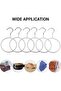 Clothes hanger - Non-slip scarf loop hanger - 11.9 x 22.9 cm - 2