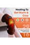 Suitable for Heated Knee Bandage Vibration Pain Relief Large Pad 4 Motors 5 Settings 12V Arthritis - 3