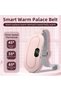 Suitable for Menstrual Heat Band Massage Pain Relief Cushion Hot Water Bottle Electric 3 Heat Vibration Pink - 3