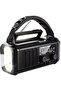 Emergency solar wind-up radio (10,000mAh), 2025 model survival kit with power bank and rechargeable flashlight, Red - 2