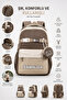 Brown Korean Style School Bag with Accessories Primary School - Middle School - 4