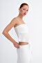 Strapless Asymmetrical Blouse B18614 - 2