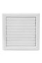 Silent Exhaust Fan 25W | Ventilation Automatic Shutter Wall & Glass Mounted Bathroom, Home Duct Exhaust Fan (210x210mm) - 4