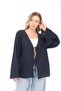 Myrab Women's Linen Kimono – Oversized Comfortable Fit Summer Long Sleeve Kimono - 2