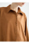 Esvab • Modern & Distinctive Women's Suede Look Shirt - 4