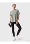Two Mt Shop Quality Koor Sport Khaki Combed Cotton Plain Oversize Women's Sports T-Shirt - 2