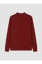 Alita City Lcw Kids Burgundy Polo Collar Boys' Pique T-Shirt with a Difference - 5