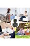Pieces Tablet Box Small 4 Compartments + 6 Travel Pills Organizer Portable Moisture-Proof Medicine Pocket Wallet Gray - 4