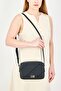 Women Brand Logo Cross Body Bag, Black - 2