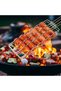 Stainless Steel Hot Dog Holders for Grilling – Sausage Rack for Hot Dogs, Meat & Vegetables - 2