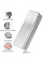 2-Pack Stainless Steel Airtight Bacon and Cheese Food Container - 3