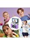 Digital laptop with screen - Retro electronics, 4-inch LCD screen and 64 GB storage, ABS electronics with bright screen, photography and with - Purple - 2