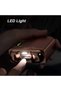 Electric nail clippers w/a Recharge LCD screen - nail clipping collector - 3 speed settings - LED light - For adults - families & babies - 2