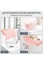 2-pack of microfiber long hair drying towels, Highly absorbent and quick-drying, Ultra-soft and quick-drying, For women and girls, 100 x 60 cm - 5