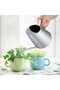 1500ml Stainless Steel Watering Can with long nozzle, metal flower sprayer for indoor and outdoor potted plants. - 5