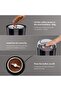 This electric coffee grinder can also be used to grind flax seeds, nuts, peppers, spices, coffee beans, etc., and comes with blades. - 2