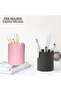 Waterproof silicone pen holder, office desk pen holder, pen holder for storing paintbrushes, decorative brushes, makeup brushes - 4