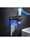Toothbrush holder, wall-mounted toothbrush, toothpaste dispenser and storage box, bathroom toothbrush sanitizer (black) - 3
