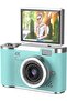 Suitable for Digital Camera 1080P HD 48MP Point-and-Shoot 8x Zoom 32G Card Green