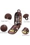 Camping Travel Cookware Bag - Travel Bag - Portable Bag for BBQ Camping Kitchen Utensils Kitchen Set - Bags only, no accessories - 4