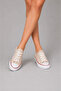 Diego Women's Linen Casual Lightweight Sneakers - Beige - 3