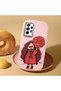 Samsung Galaxy A52S Compatible Case Camera Protector Pink Silicone Couple Phone Case Girl Patterned - 2