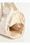 Women's Shoulder Bag with Drawstring Detail - 6
