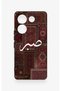 Tecno Caman 20 Pro 5g Compatible Patience Ethnic Carpet Pattern Patterned Silicone Case - 2