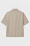 Beige Lyocell Relax Fit Men's Shirt - 5