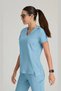 Gsst181 Sway Women's Scrubs Top – Imported, Sustainable Fabric, 360 °   Flexible, Moisture-Wicking Doctor/Nurse Single Top - 3