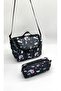 3-Piece Set Primary School Bag Waterproof Children's Primary School Bag with Character Black Infinite - 7