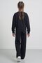 Girl's Wide Leg Comfortable Waist Oysho Fabric Tracksuit Set - 4