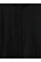 Black Regular Fit Stand Collar Men's Bomber Jacket - 4