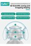 Baby Newborn Nursing Sleeping Pillow, Baby Head Shaping Pillow, Kids Spine Protection Pillows, Toddler Head Support Pillow for 0-24 Months, Upgraded Hydrophilic Cotton - 3