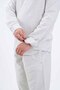 Aeron Men's Linen Trousers - Rustic Striped Lonse Linen
