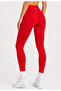 Red Push up Seamless Women's Sports Leggings 1920-1950-Tyt - 2
