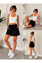 Women's Loose-Fit Modal Shorts with Pockets and Elastic Waist - 2