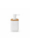 White Plastic Liquid Soap Dispenser – 400 ml