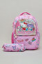 Hello Kitty & Friends Print 16" Backpack with Pencil Pouch