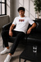 Unisex Oversize Embroidered Spider-Man Design 100% Cotton T-Shirt - 5