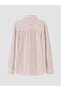 Özmarka New Season Pink Striped Women's Shirt - 7