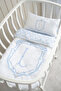 Mother's Side Duvet Cover Set (60X100) - Noble Series - Blue - Letter L - 3