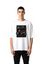 Men's Oversize Motorcycle Racing Graphic Printed Short Sleeve T-Shirt 100% Cotton Relaxed Fit Casual Stylish